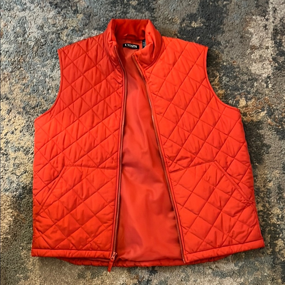 Chaps Puffer Vest